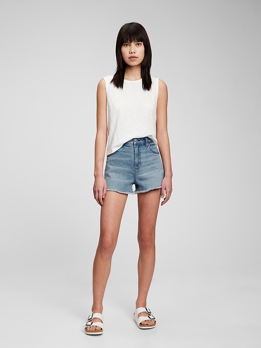 Teen Sky High Rise Denim Shorts from GAP - $14.97