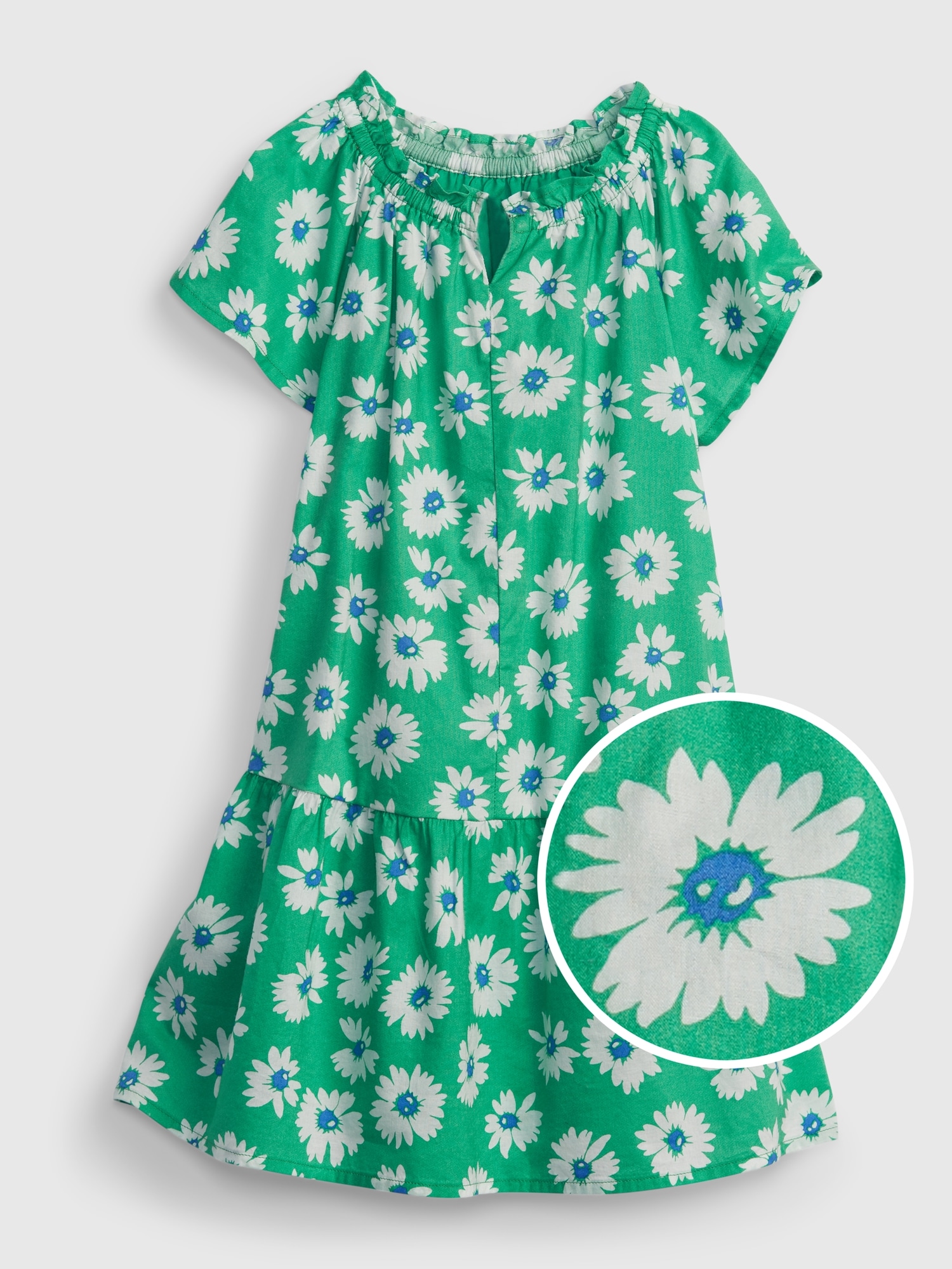 Toddler Floral Ruffle Dress Gap