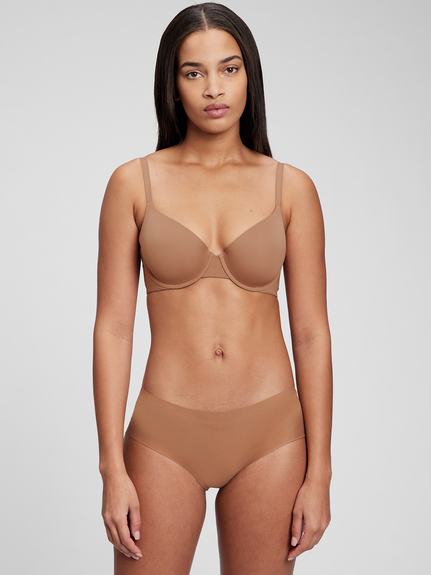 Gap T-Shirt Bra brown. 1