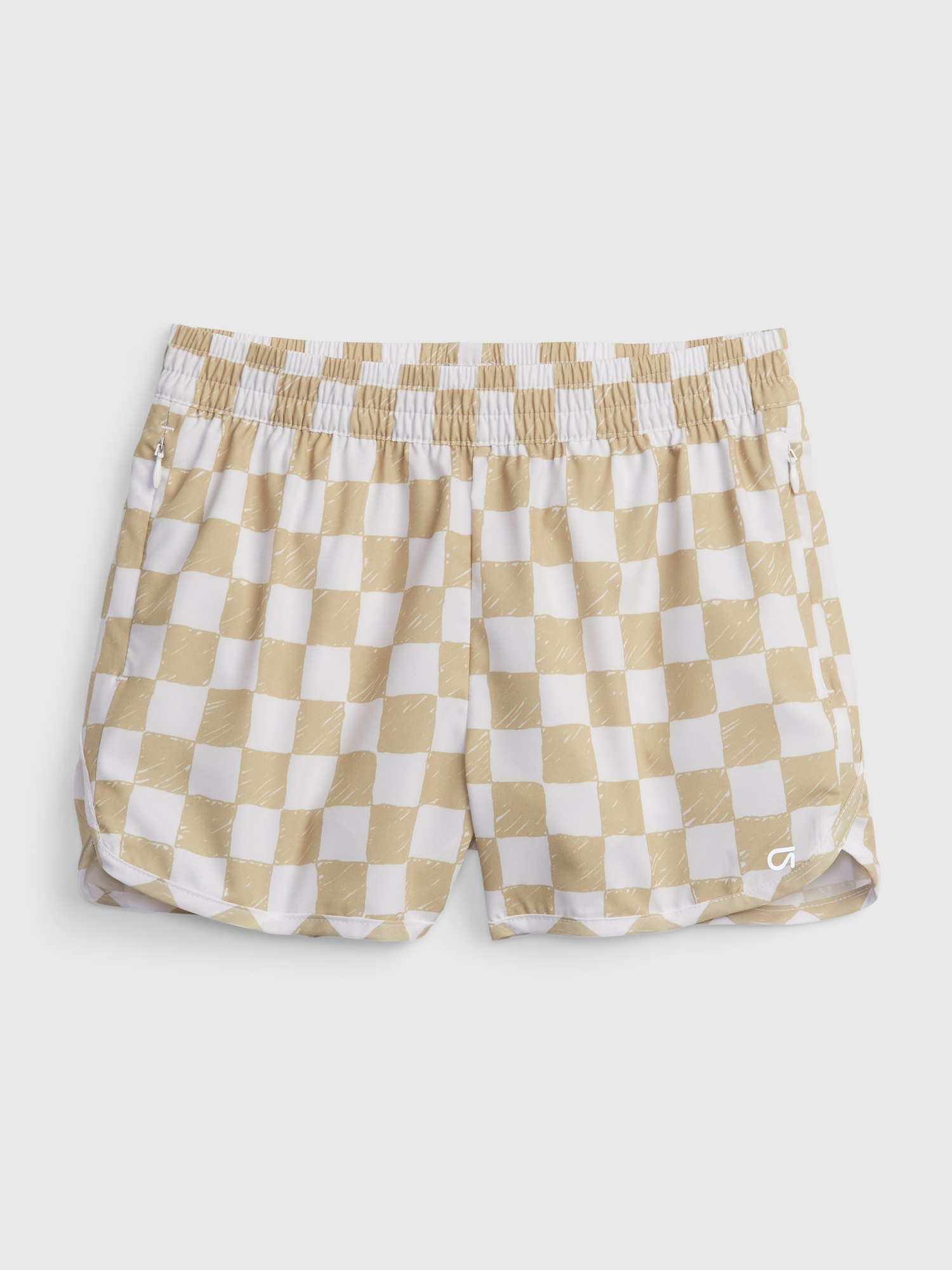 polyester running shorts