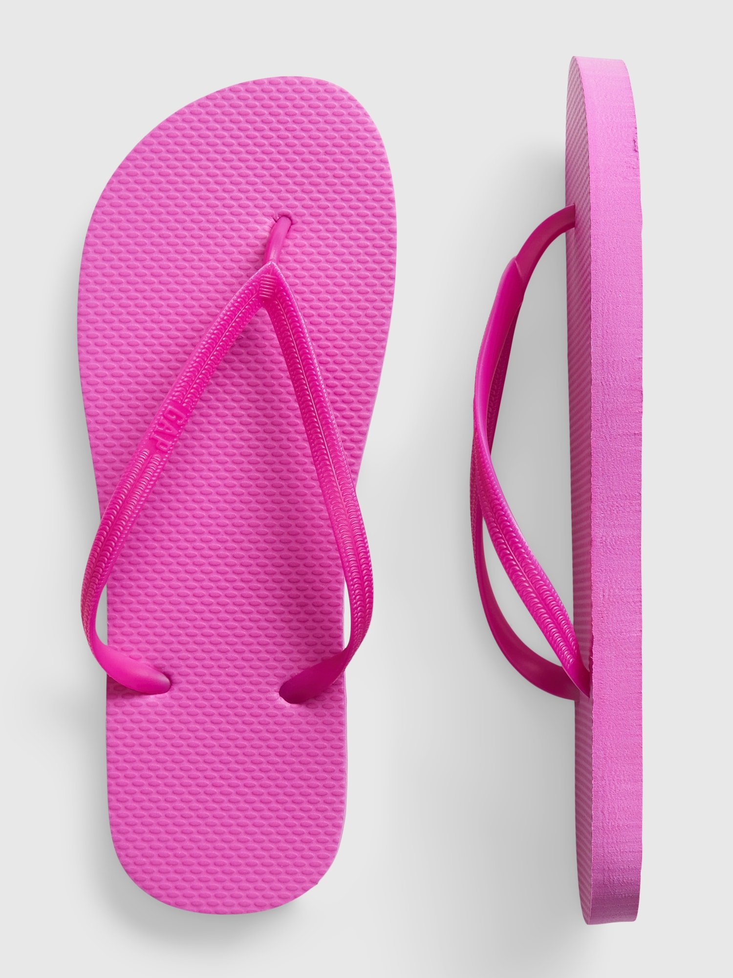 gap rubber flip flops