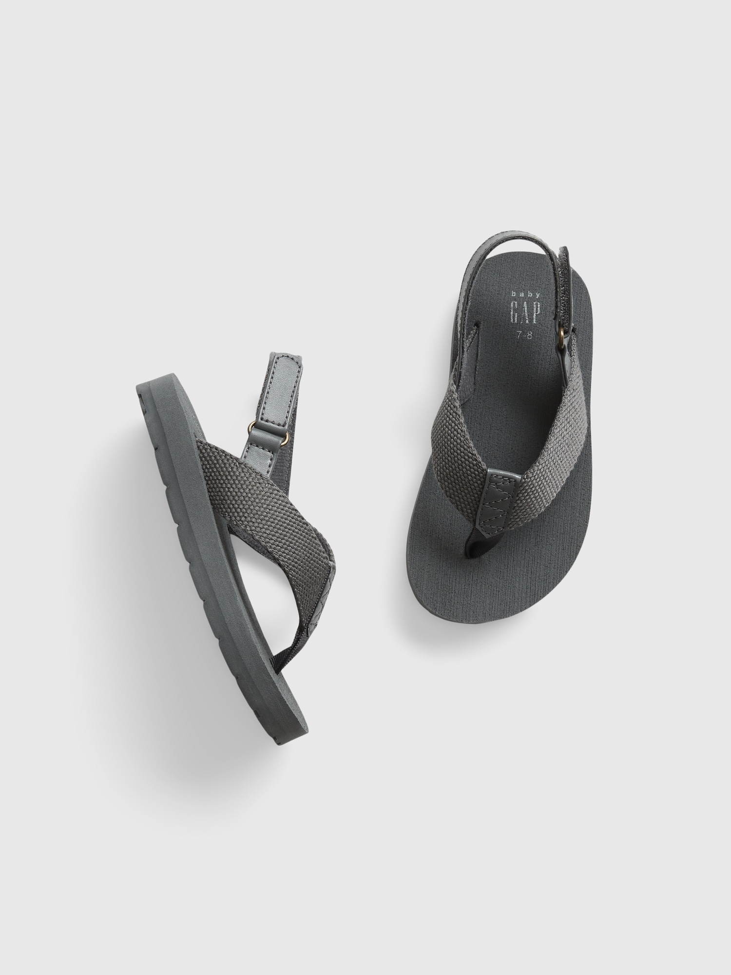 Toddler Canvas Strap Flip Flops Gap