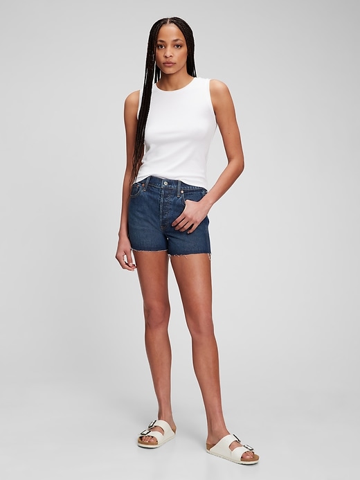 High Rise Cheeky Shorts with Washwell | Gap