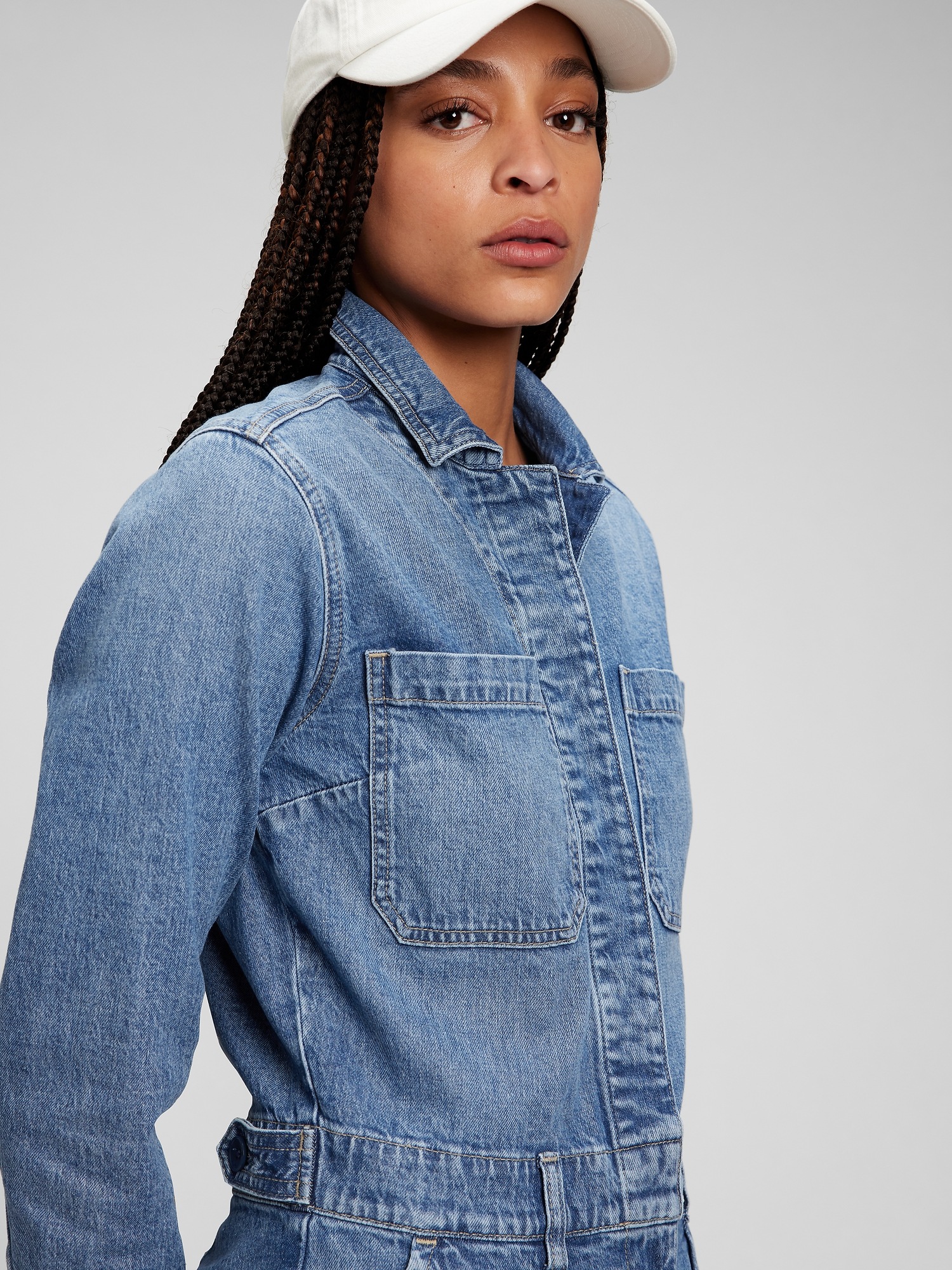 Gap shop denim romper