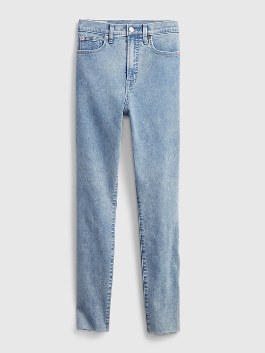 Image number 6 showing, Sky High Rise True Skinny Jeans with Washwell