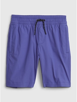 NWT BABY GAP BOYS pull-on aqua shorts twins  12-18m 18 
