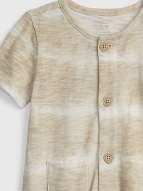 Baby 100% Organic Cotton Tie-Dye One-Piece