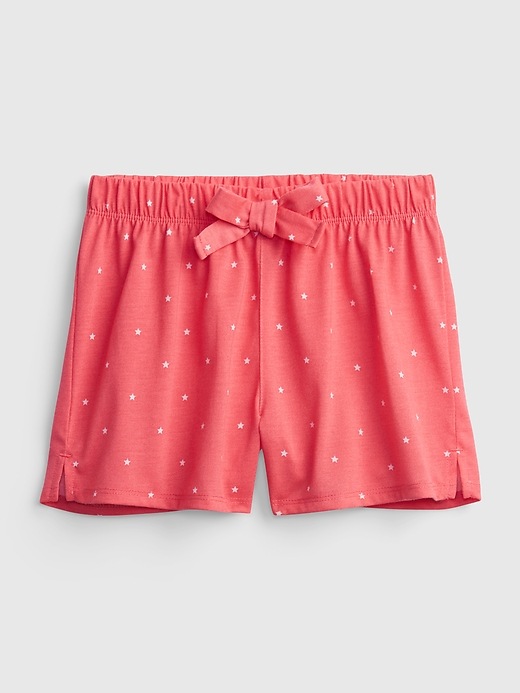 View large product image 1 of 1. Kids 100% Recycled Pull-On PJ Shorts