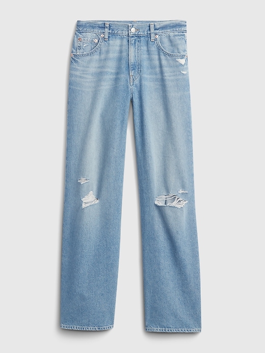 Image number 6 showing, Low Rise Stride Jeans with Washwell