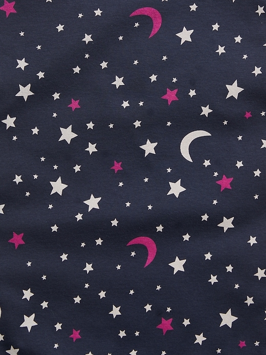 Image number 2 showing, Kids Organic Cotton Space PJ Set