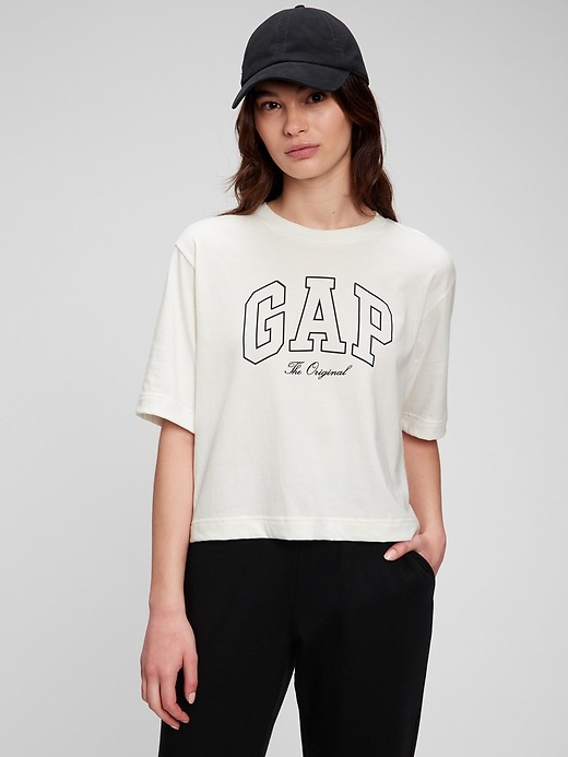Image number 3 showing, Gap Logo Boxy T-Shirt