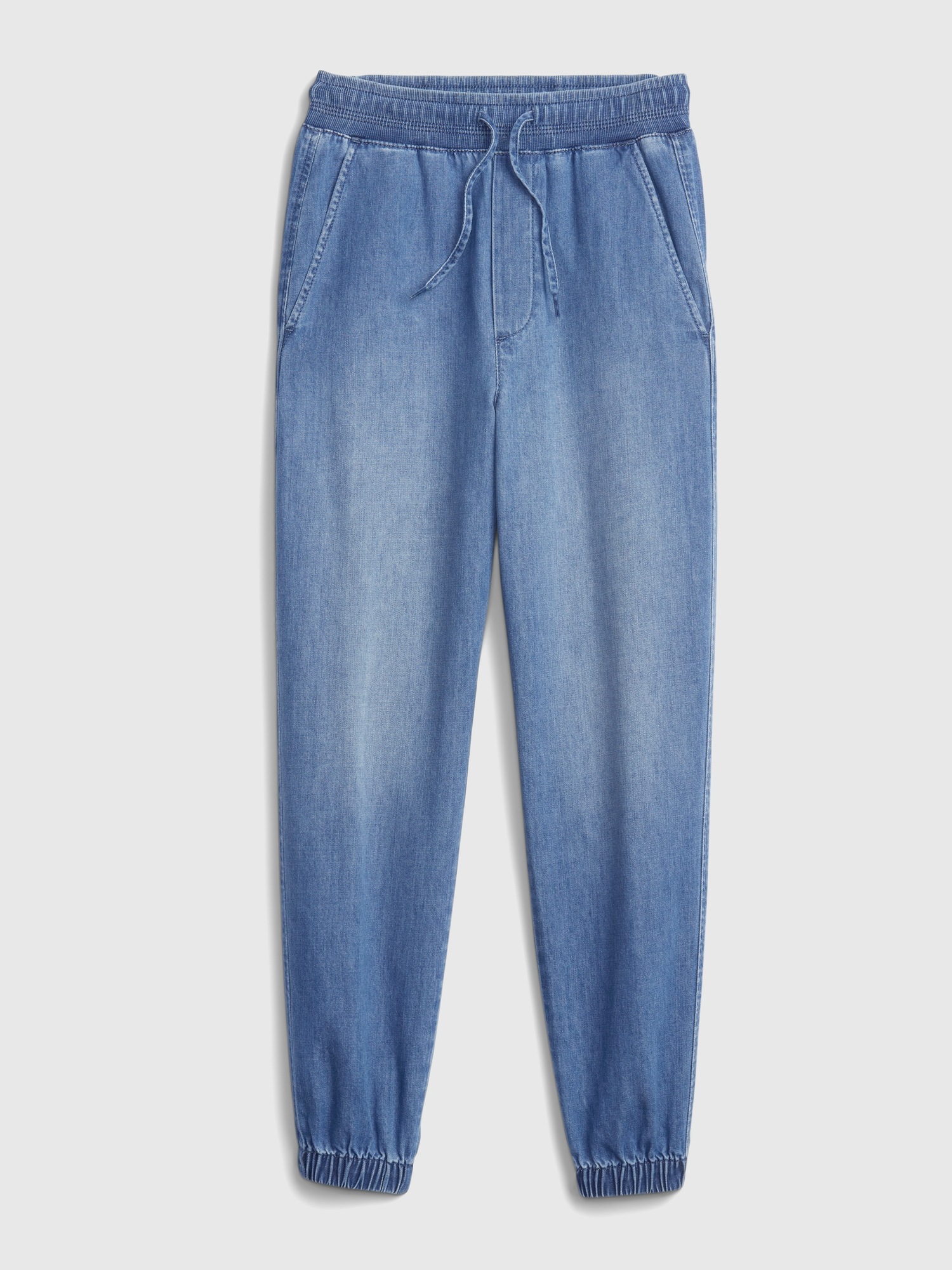 Женские джинсы Gap Mid Rise Denim Joggers — фото 6
