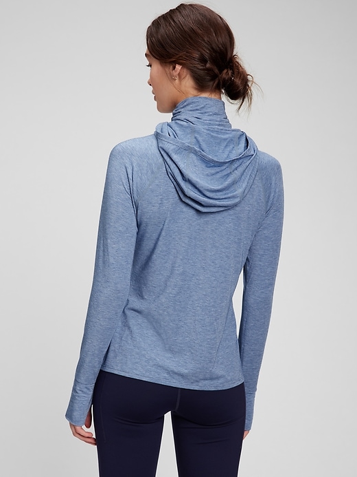Image number 2 showing, GapFit Breathe Hoodie with Mask