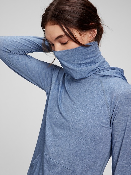 Image number 3 showing, GapFit Breathe Hoodie with Mask