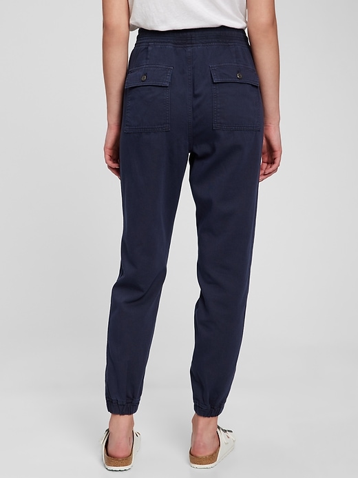 Image number 7 showing, Ribbed Pull-On Joggers with Washwell