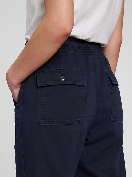 Image number 3 showing, Ribbed Pull-On Joggers with Washwell