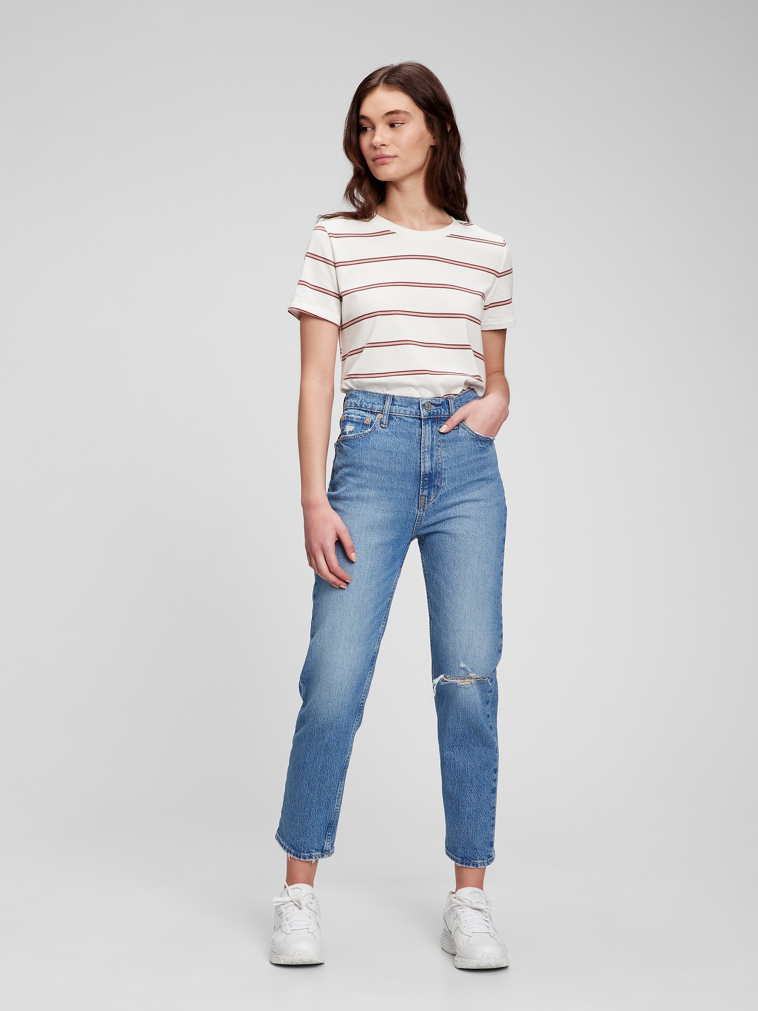 gap striped t shirt