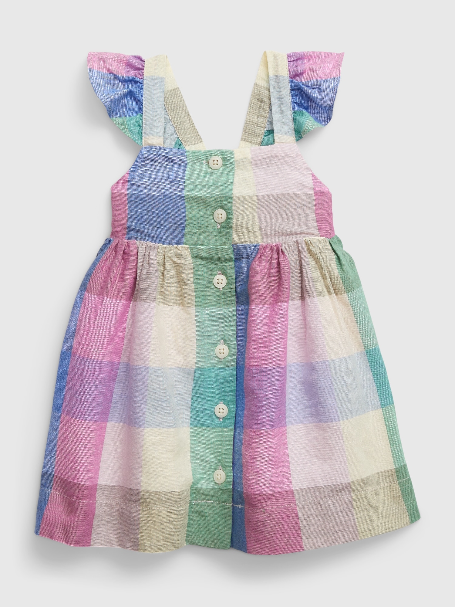 plaid tank dress