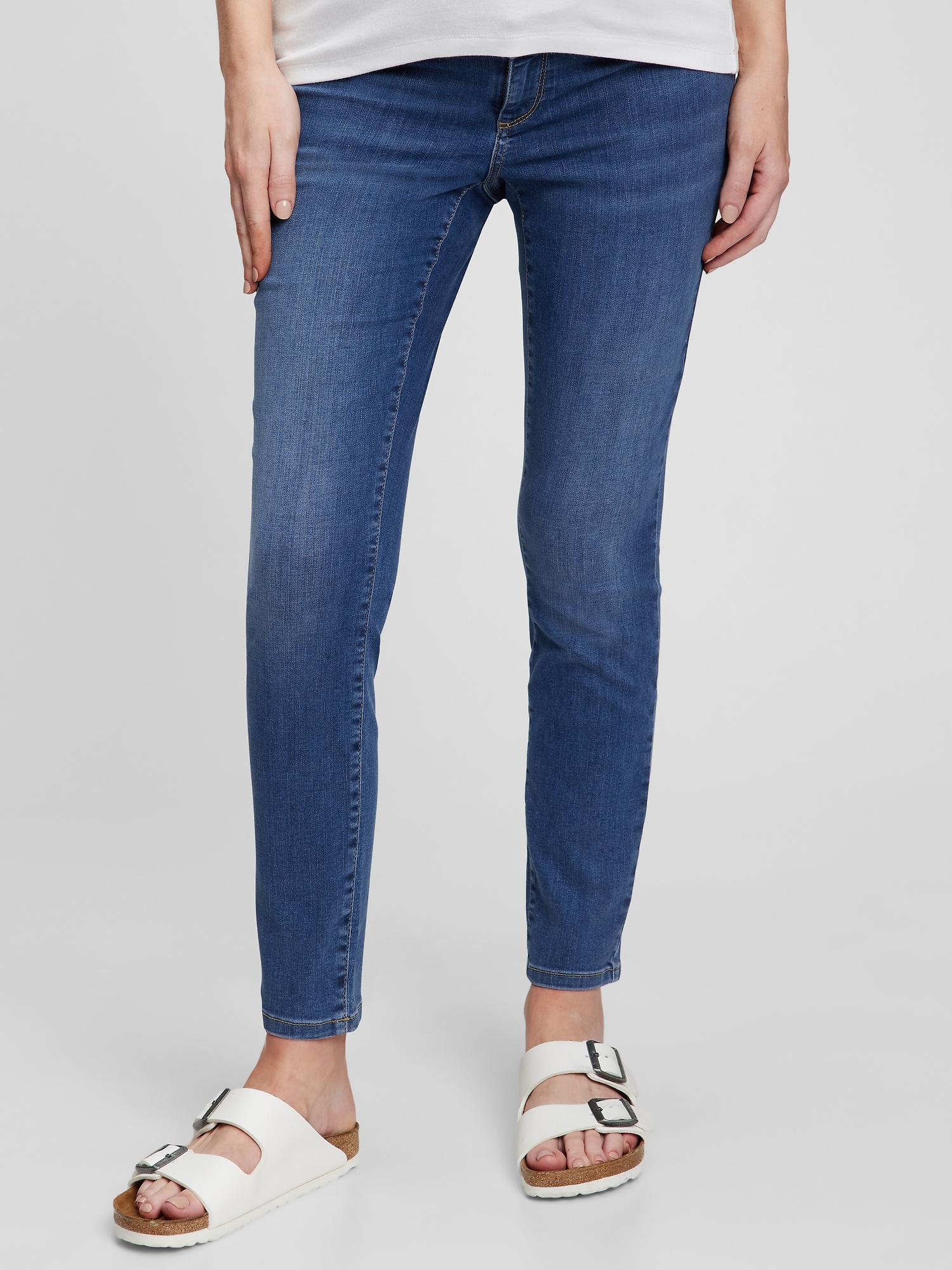 Gap Maternity Inset Panel Favorite Jeggings with Washwell