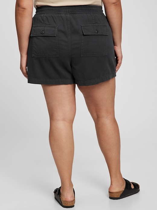 2 of 8 showing, with the color washed black of product Modal Pull-On Shorts