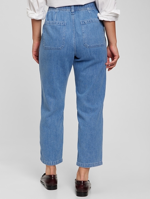 2 of 8 showing, with the color MEDIUM INDIGO 8 of product Easy Jeans with Washwell