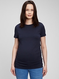 View large product image 1 of 1. Maternity VintageSoft Crewneck T-Shirt