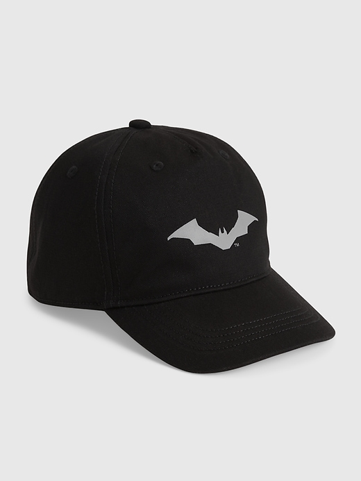 View large product image 1 of 1. GapKids &#124 DC&#153 100% Organic Cotton Batman Baseball Hat