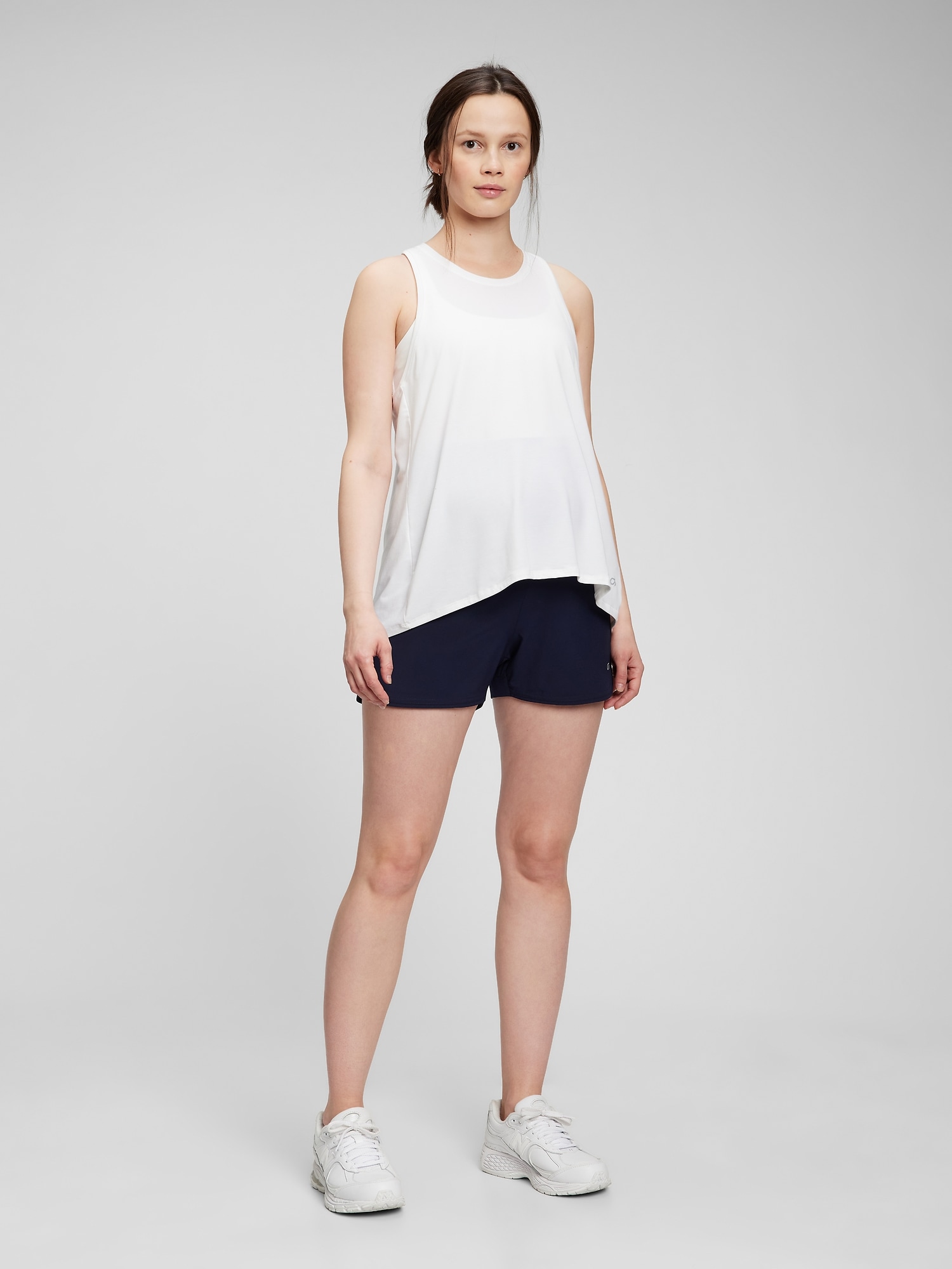 GapFit Maternity Full Panel 3.5 Running Shorts