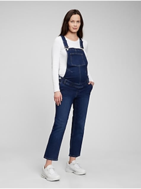 Maternity Denim Overalls