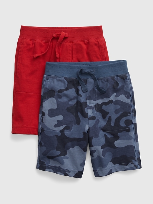 Image number 7 showing, Toddler Organic Cotton Mix and Match Pull-On Shorts