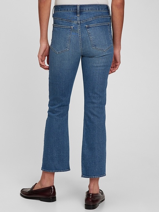 Image number 2 showing, High Rise Kick Fit Jeans with Washwell