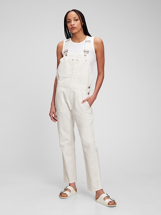 Image number 1 showing, Slouchy Overalls with Washwell