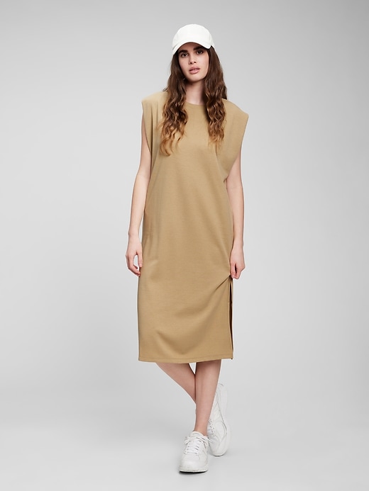 Modern Muscle Sleeveless T Shirt Dress