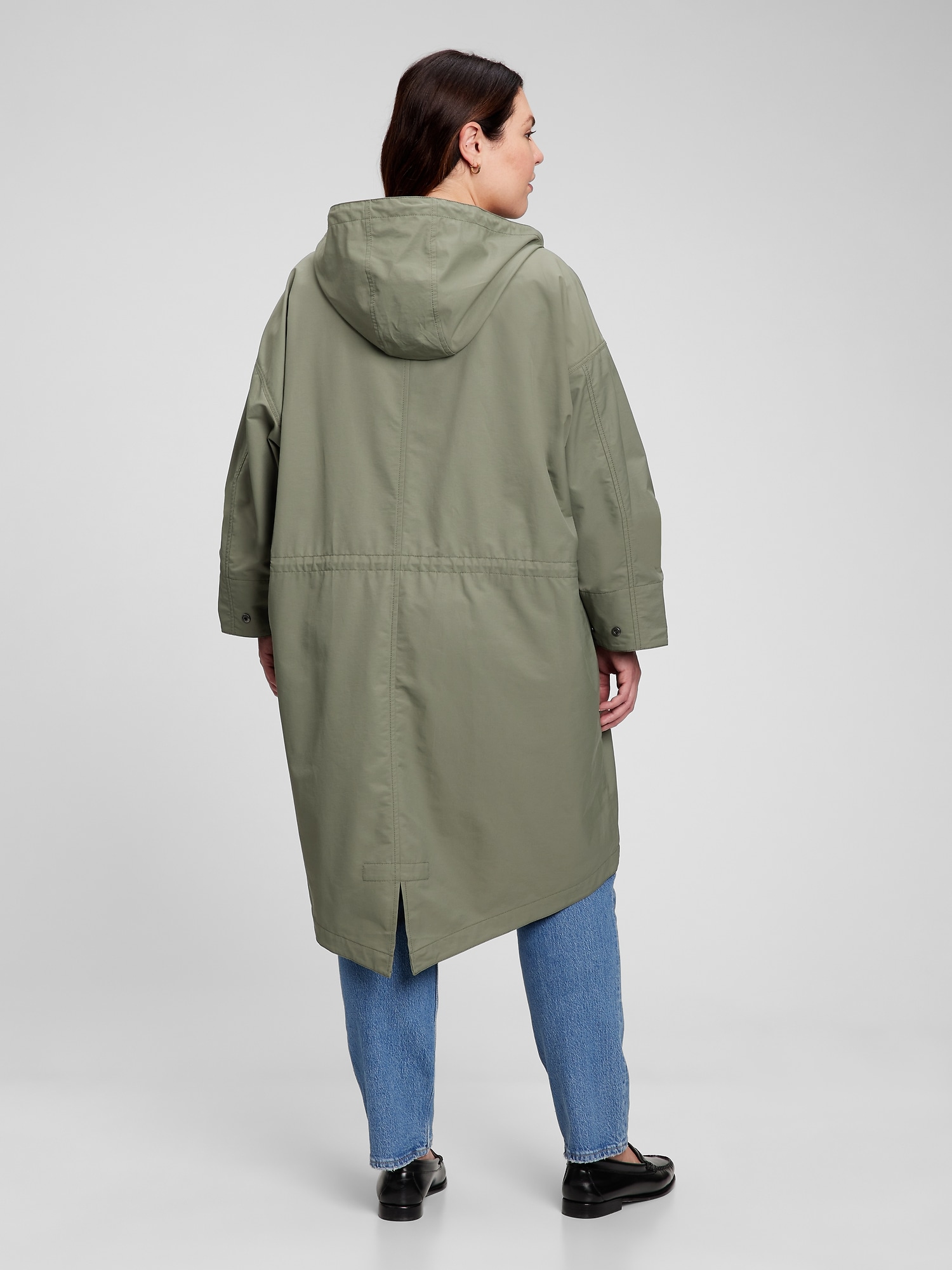 Oversized Anorak Parka   Gap