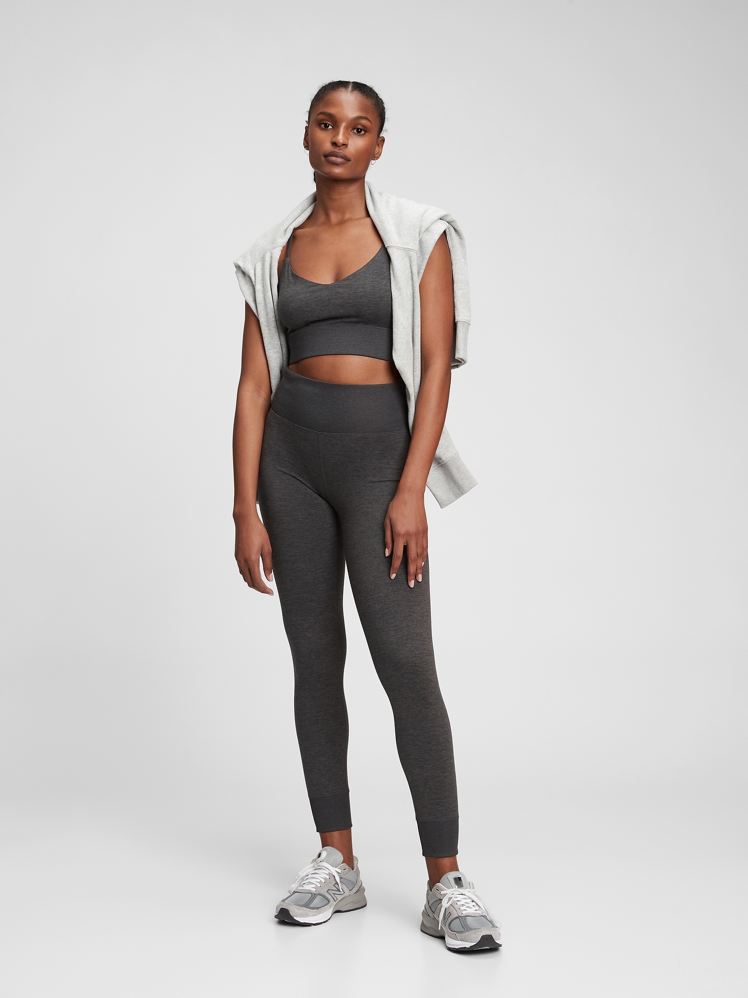 GapFit Brushed Tech Jersey Leggings