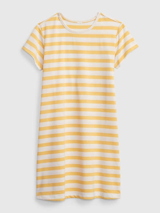 Image number 1 showing, Kids 100% Recycled Polyester Stripe PJ Dress