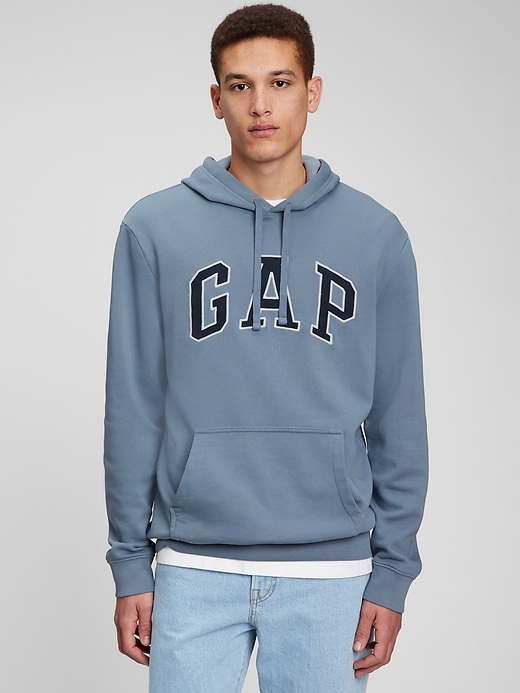 View large product image 1 of 1. Gap Arch Logo Hoodie