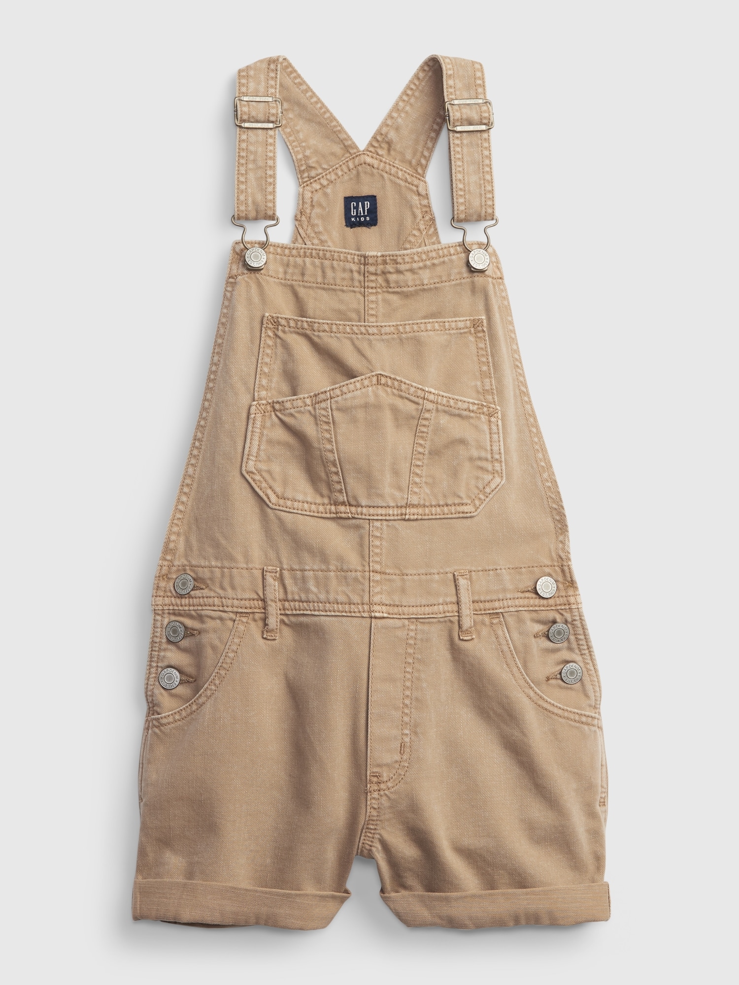 Kids Denim Shortall with Washwell Gap