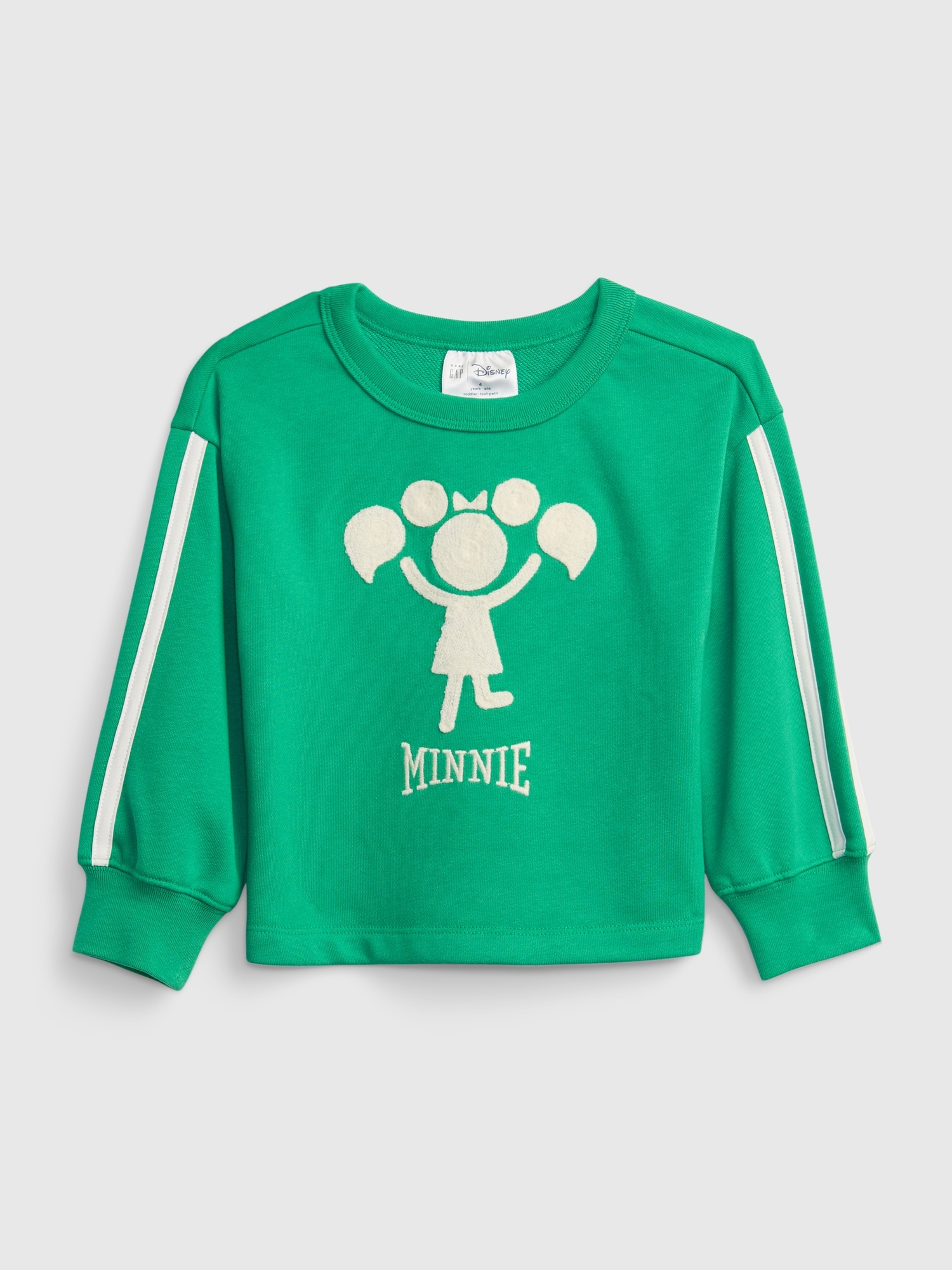 Gap Baby | Disney Minnie Mouse Sweatshirt In Minnie Mouse Green