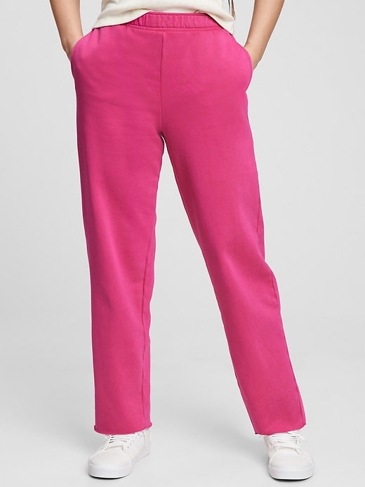 Image number 1 showing, Teen Straight Leg Fleece Joggers