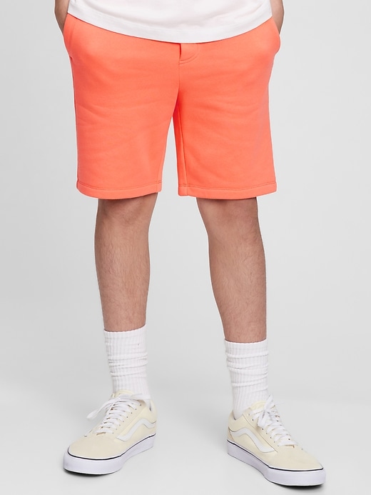 Image number 8 showing, Teen Fleece Pull-On Shorts