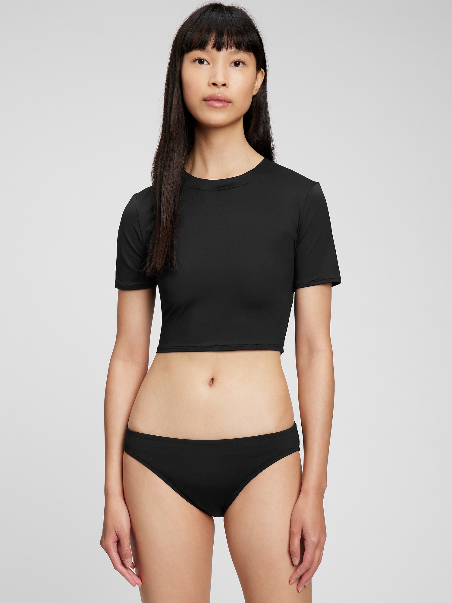 Cropped Rash Guard