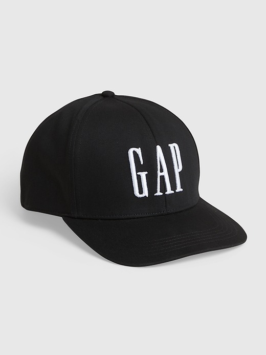 ¥AM LOGO GAP BLACK キャップ 100% Cotton Gap Logo Snapback Hat | Gap