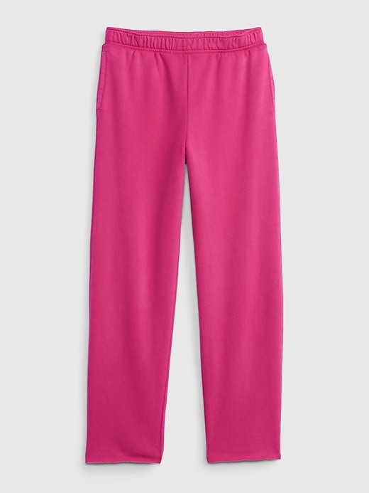 fleece lined straight leg joggers