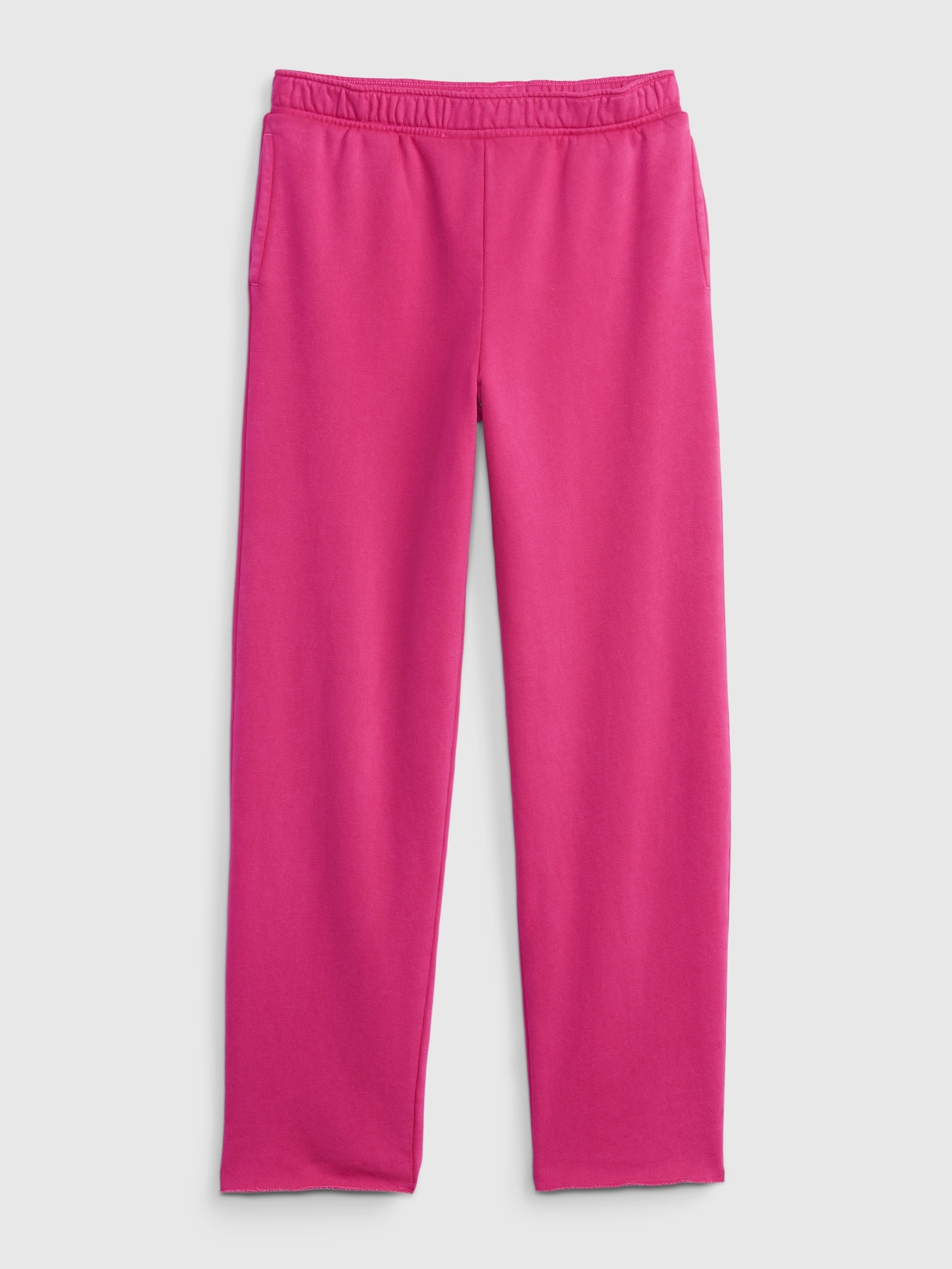 fleece lined straight leg joggers