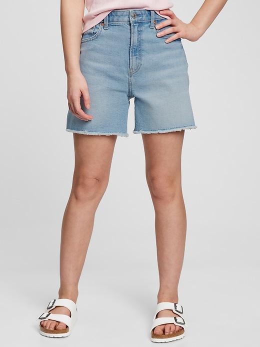 Image number 1 showing, Teen Sky High Rise Denim Shorts