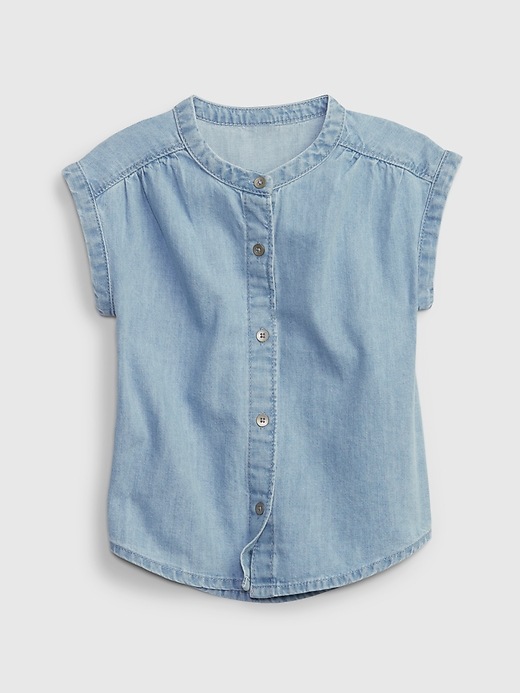 Image number 1 showing, Toddler Relaxed Denim Shirt