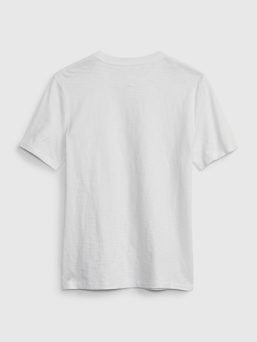 2 of 8 showing, with the color white of product Kids Pocket T-Shirt (3-Pack)