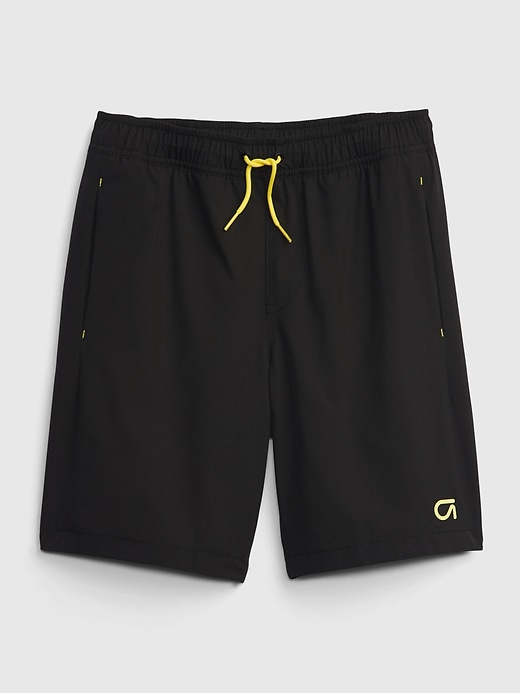 View large product image 1 of 1. GapFit Kids Quick-Dry Shorts