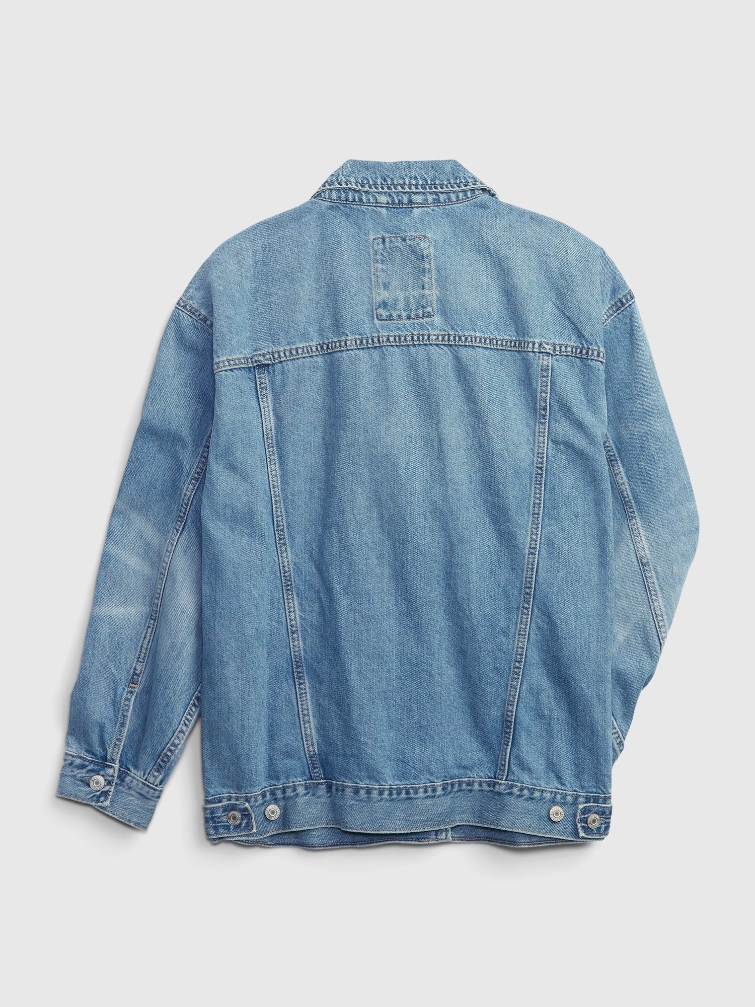 gap oversized jean jacket